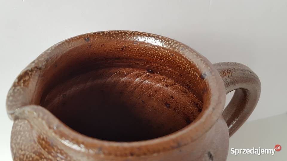 Stary ceramiczny dzbanek dzban stara ceramika Dąbrowa Górnicza