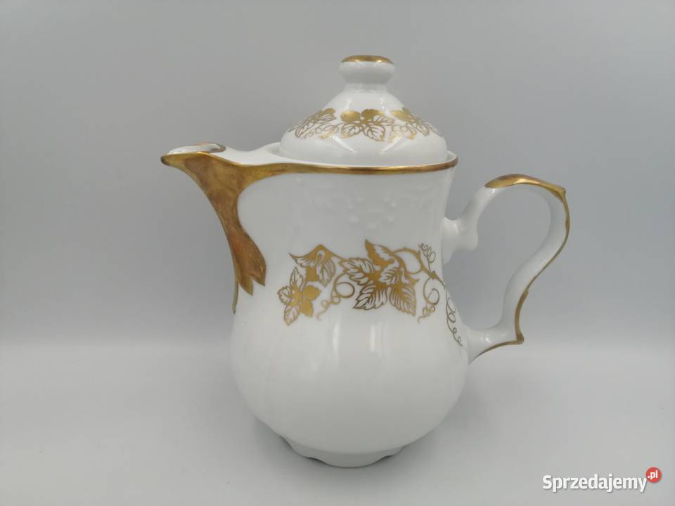 Serwis kawowy herbaciany porcelana Karolina z Porcelana i szkło Borów