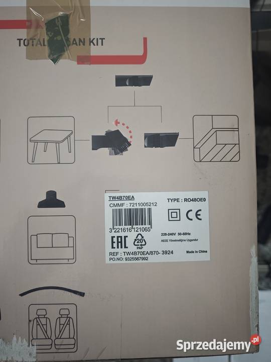 Odkurzacz bezworkowy TEFAL Compact Power XXL Garwolin