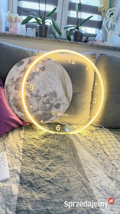 Duży zegar ścienny LED Częstochowa