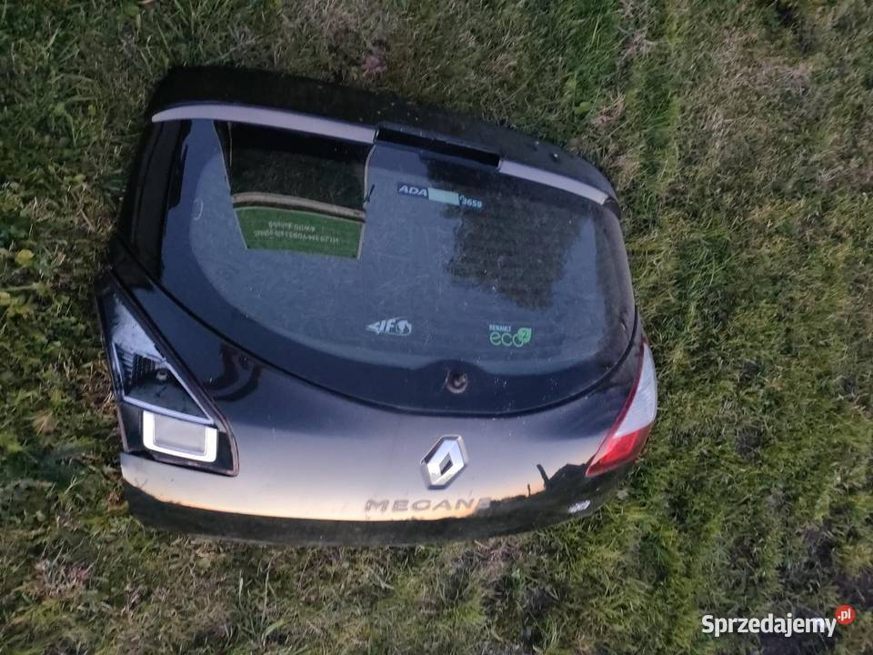 Renault Megane 3 2015 hatchbeck klapa tył Pruszcz Gdański sprzedam