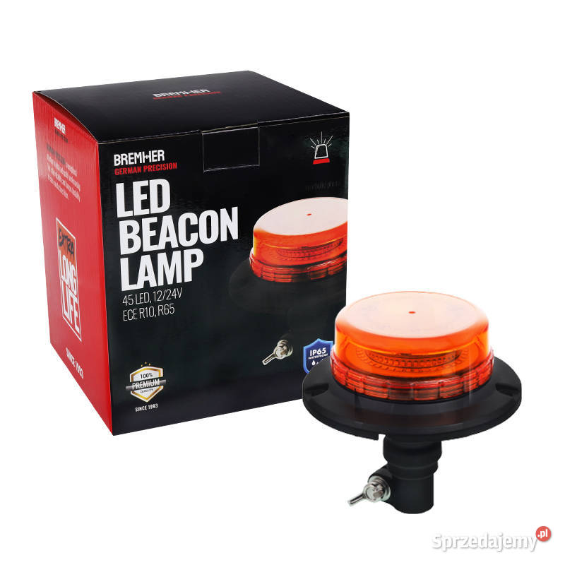 LAMPA OSTRZEGAWCZA KOGUT TRZPIEŃ GUMOWY FLEX 45 sprzedam