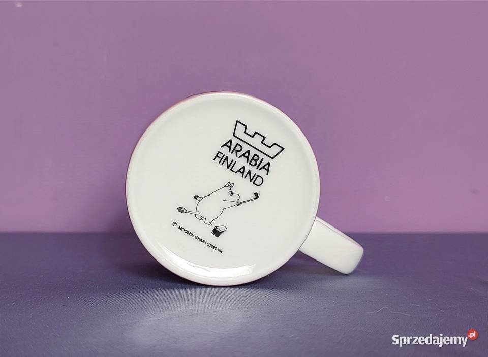 Muminki KUBEK Moomin Arabia Finland sygnatura małopolskie Jasień