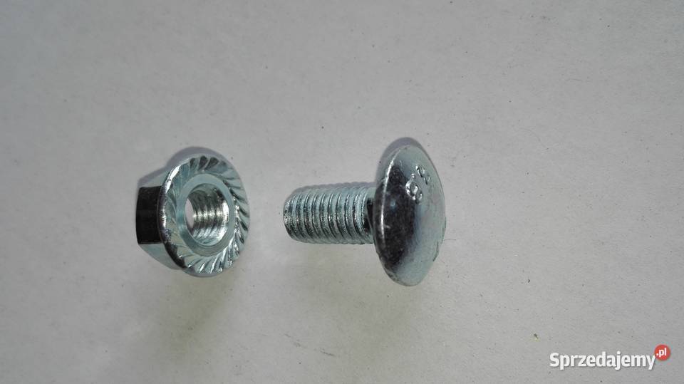 Śruba M12x30 nakrętka M12 ocynk 13000 100 netto