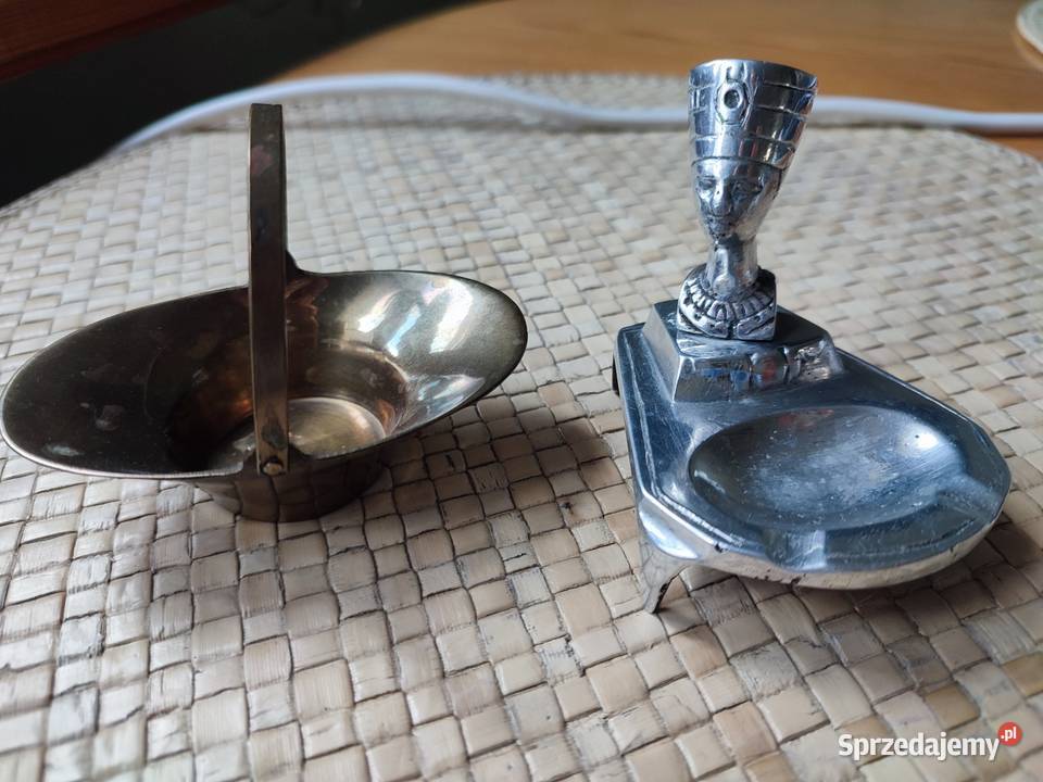 Koszyczek z mosiądzu i popielniczka neffrette Częstochowa sprzedam