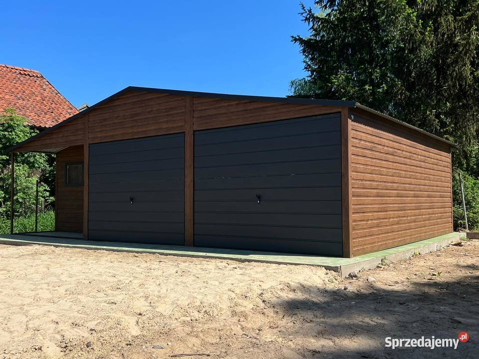 Garaż dwustanowiskowy 9x6 z pomieszczeniem Lublin