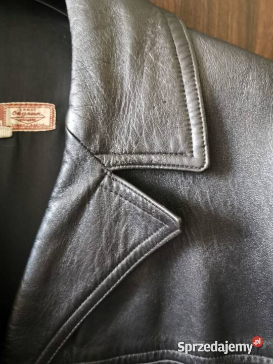 PŁASZCZ DŁUGI SKÓRA NATURALNA PATRZ WYMIARY Grudziądz