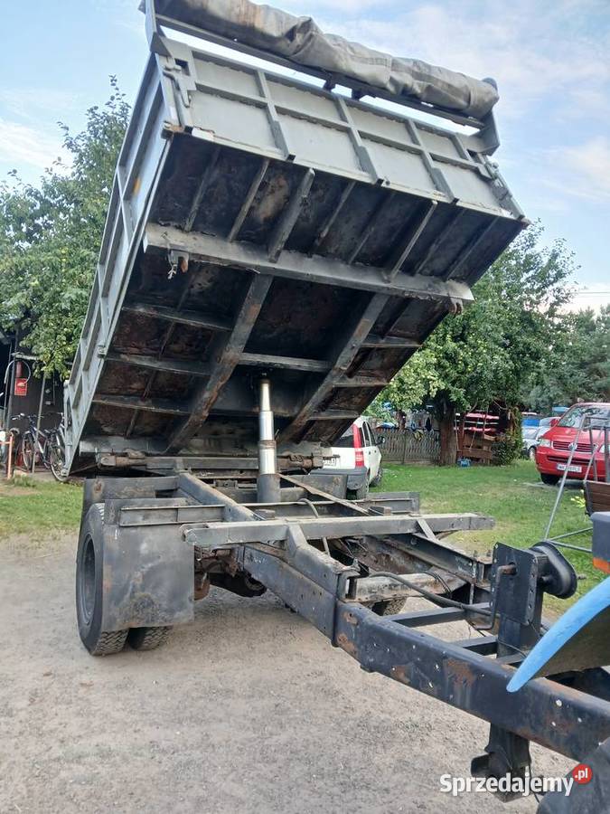 Przyczepa jednoosiowa wywrotka kiper stsr 5t Zawiercie