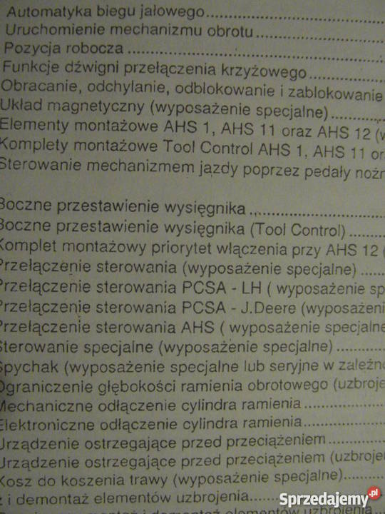 INSTRUKCJA OBSŁUGI DTR LIEBHERR R904 C i inne