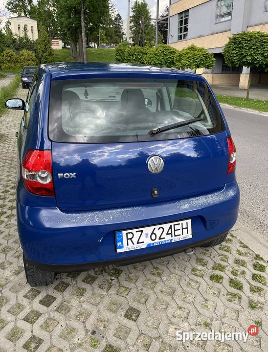 Volskwagen Fox 14 Diesel 2007 nieuszkodzony Fox podkarpackie sprzedam
