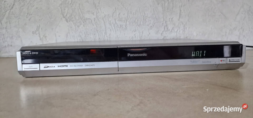 Panasonic DVD recorder nagrywarka DMR EH 675 wielkopolskie Międzychód