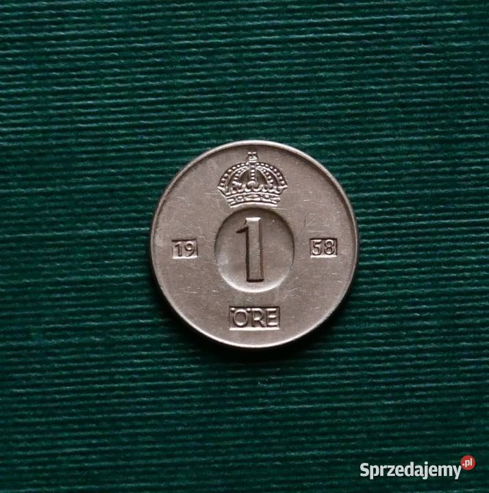 SZWECJA 1 ore 1958r Gliwice