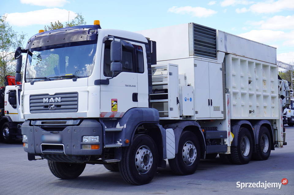 MAN TGA 35440 8x4 Koparka próżniowa SB106250408 Samochody ciężarowe Kraków sprzedam