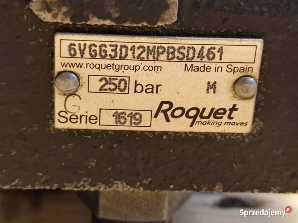 Zawór selekcyjny 6VGG3D12MPBSD461 Roquet Wilkowo