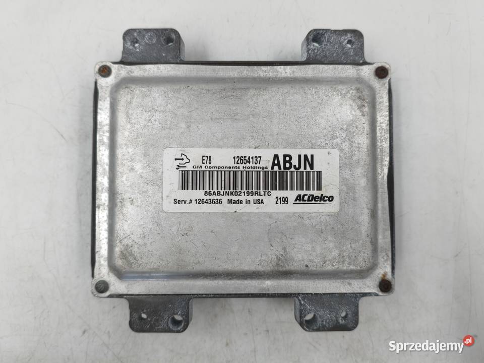 Sterownik Silnika Opel Astra J Zafira C 14 Turbo osobowe Wyszków