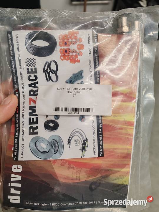Przewody hamulcowe w stalowym oplocie osobowe Wielkie Oczy