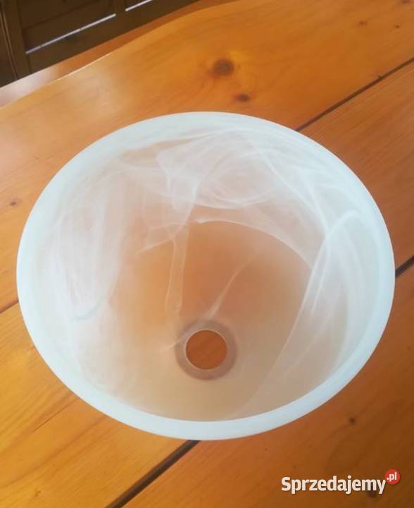 Klosz Do żyrandola lampy szklany duży wysyłka dolnośląskie