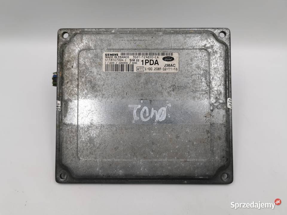 Sterownik Silnika Ford Fiesta MK6 14 komputery