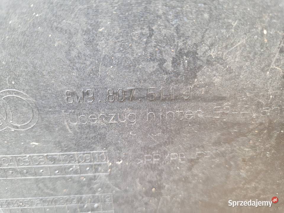 AUDI A4 B9 8W KOMBI ZDERZAK TYŁ TYLNY 8W9807511J Zderzaki Słowikowo sprzedam