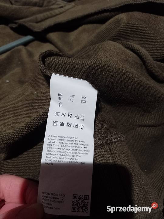 XS34 HUGO BOSSMęska Bluza sportowa z kapturem z Kraków