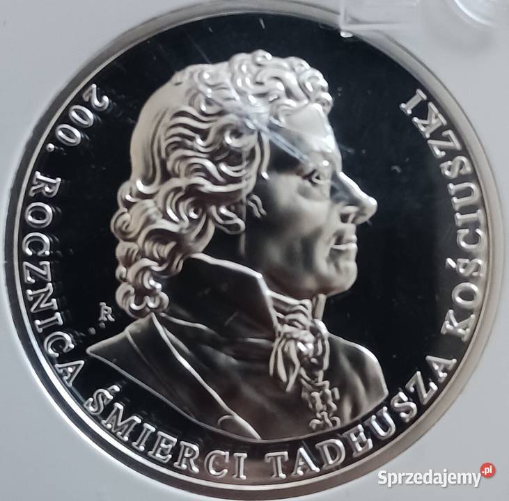 10 T Kościuszko 2016 r GCN PR 70 1 Uncja Kolekcje Konin