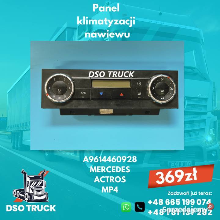 Panel klimatyzacji nawiewu A9614460928 MERCEDES