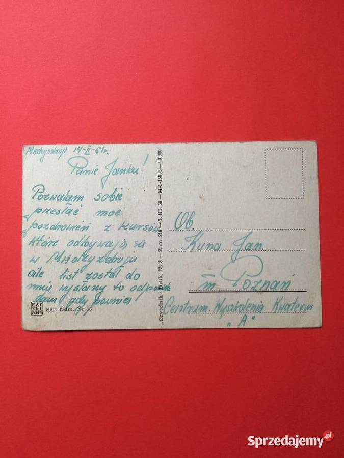 2519 Widokówka Międzyzdroje Antykwariat Szczecin