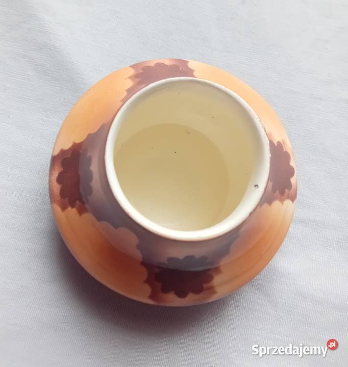Wazonik art deco spritzdekor Stanislaw Mańczak Porcelana i szkło sprzedam