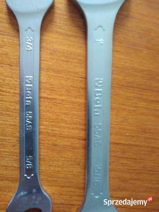 Zestaw 3 kluczy płaskich calowych BETA Szczecin