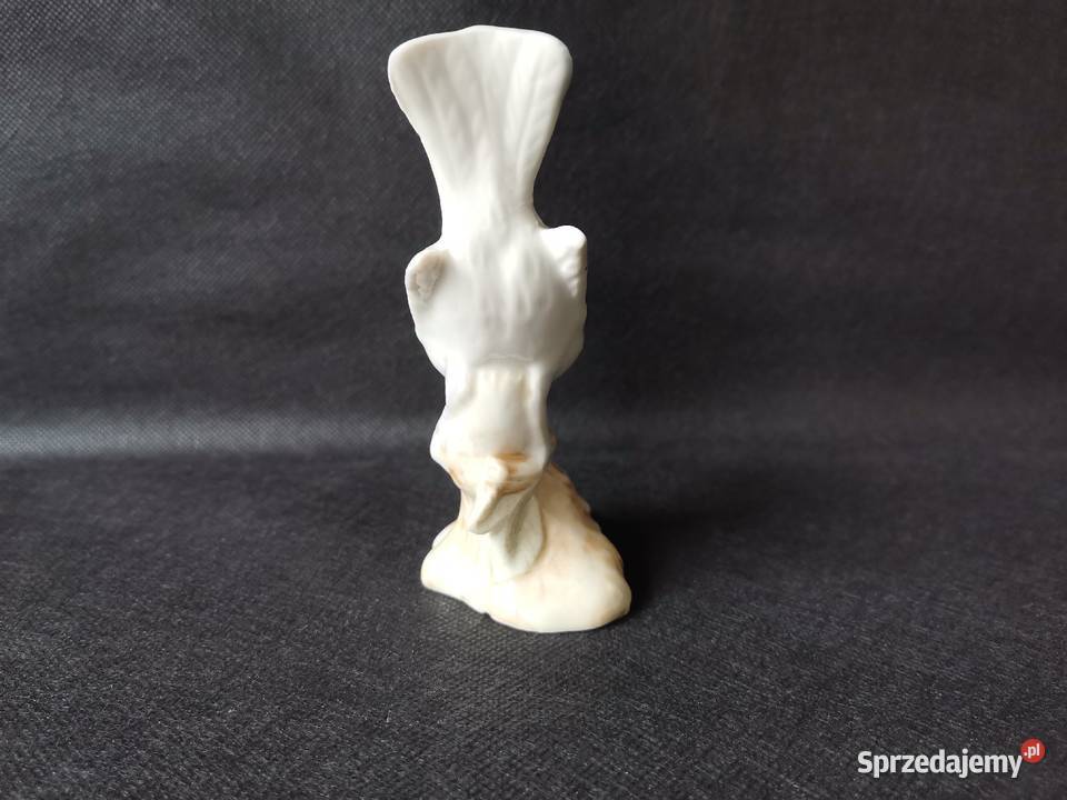 Stara figurka porcelanowa Ptak Porcelana i szkło Katowice