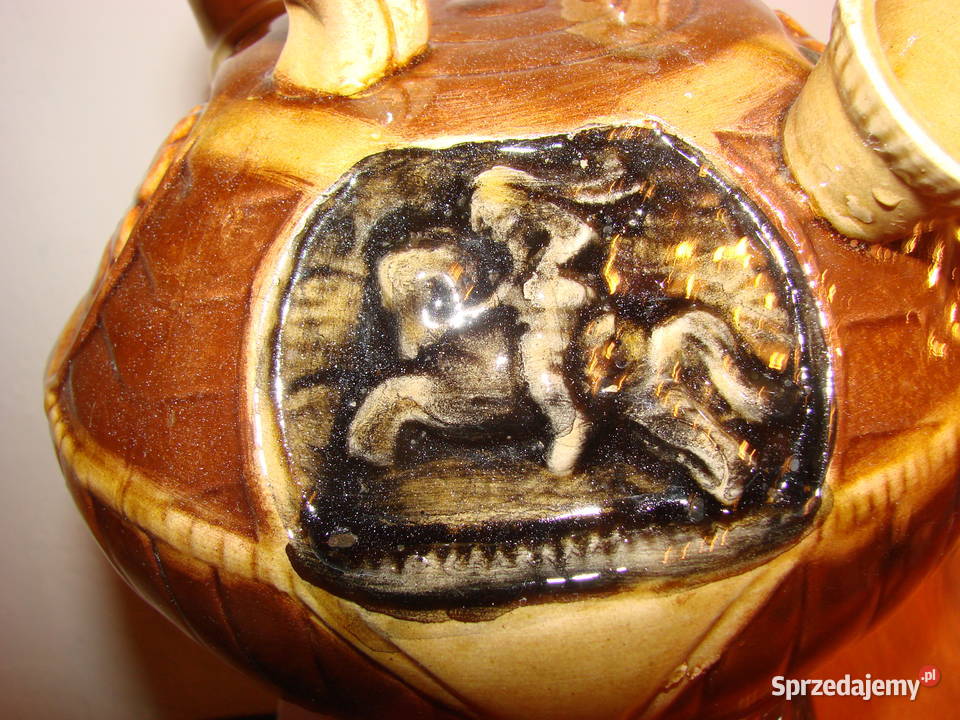 ceramiczny dzbanek do wina Pruszcz Gdański