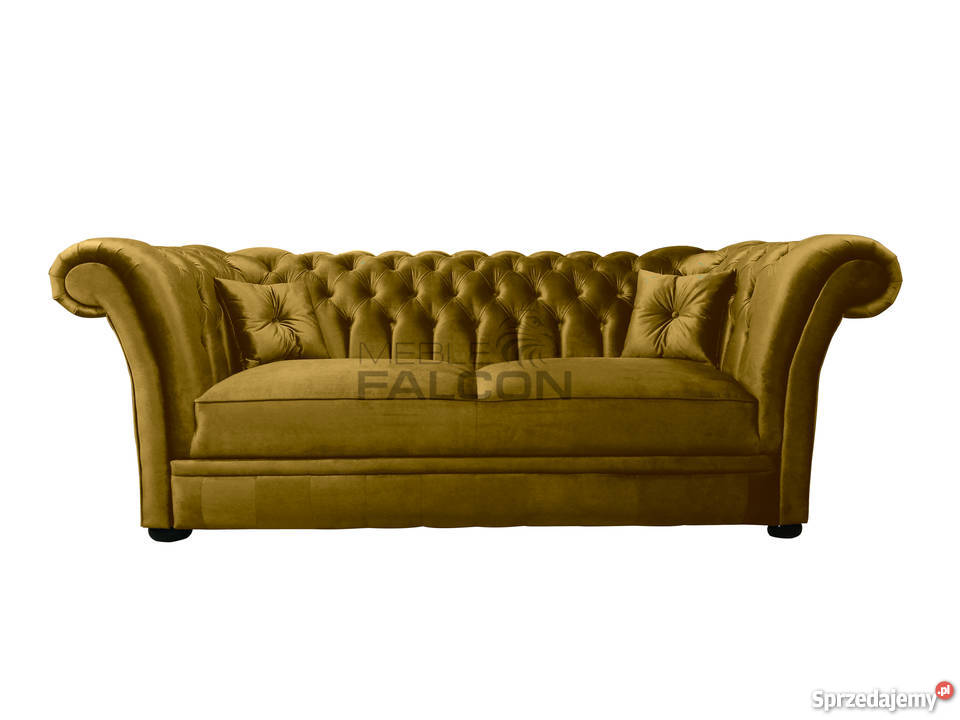 Pikowana sofa Chesterfield Exeter Soft fspania małopolskie Kraków
