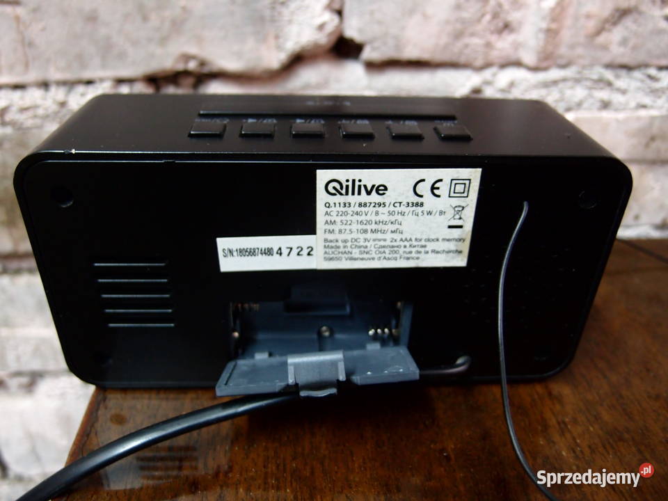 Radiobudzik Qilive Q1133 Łódź sprzedam