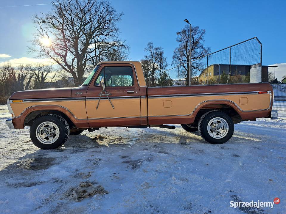 FORD F250 XLT RANGER 1977r 460cui Rok produkcji 1977 Bolesławiec