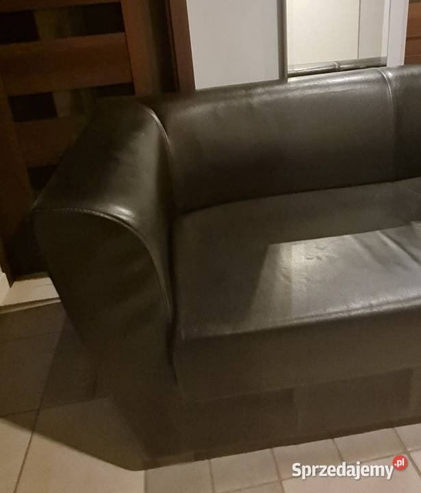 Skorzane używane solidne styl kolonialny sofa Sofy i kanapy
