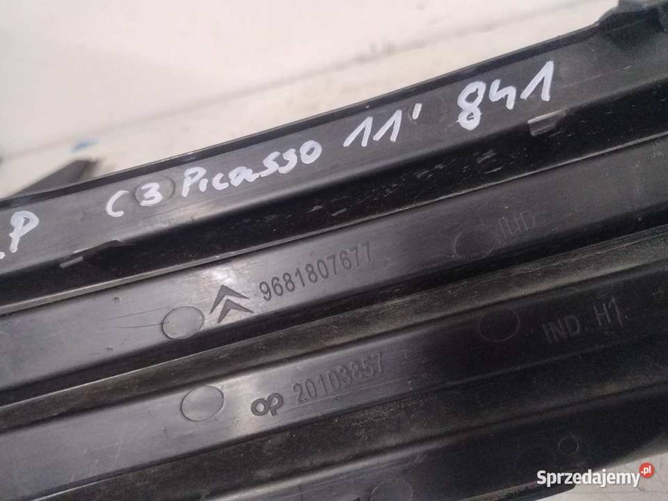LISTWA ZDERZAKA LEWY PRZÓD CITROEN C3 PICASSO