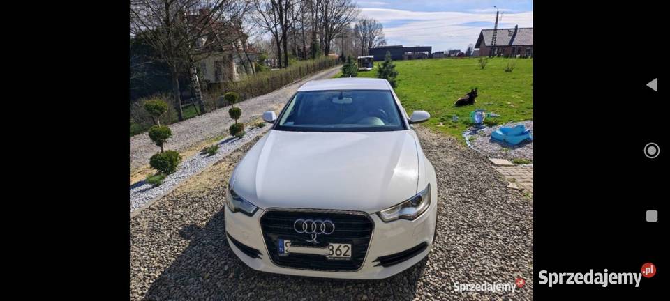 AUDI A6c7 stan biały A6 Mszana