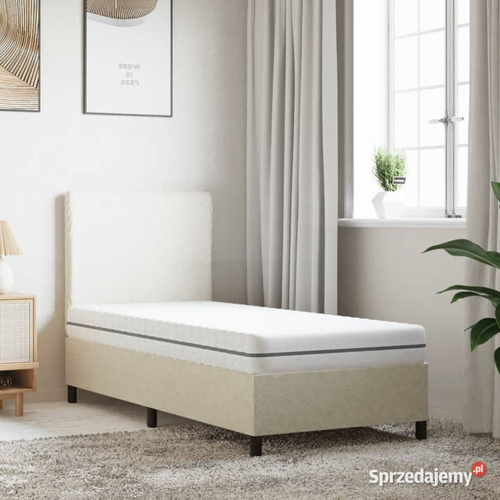 Materac piankowy średnio miękki 80x200 WM373042 mazowieckie sprzedam