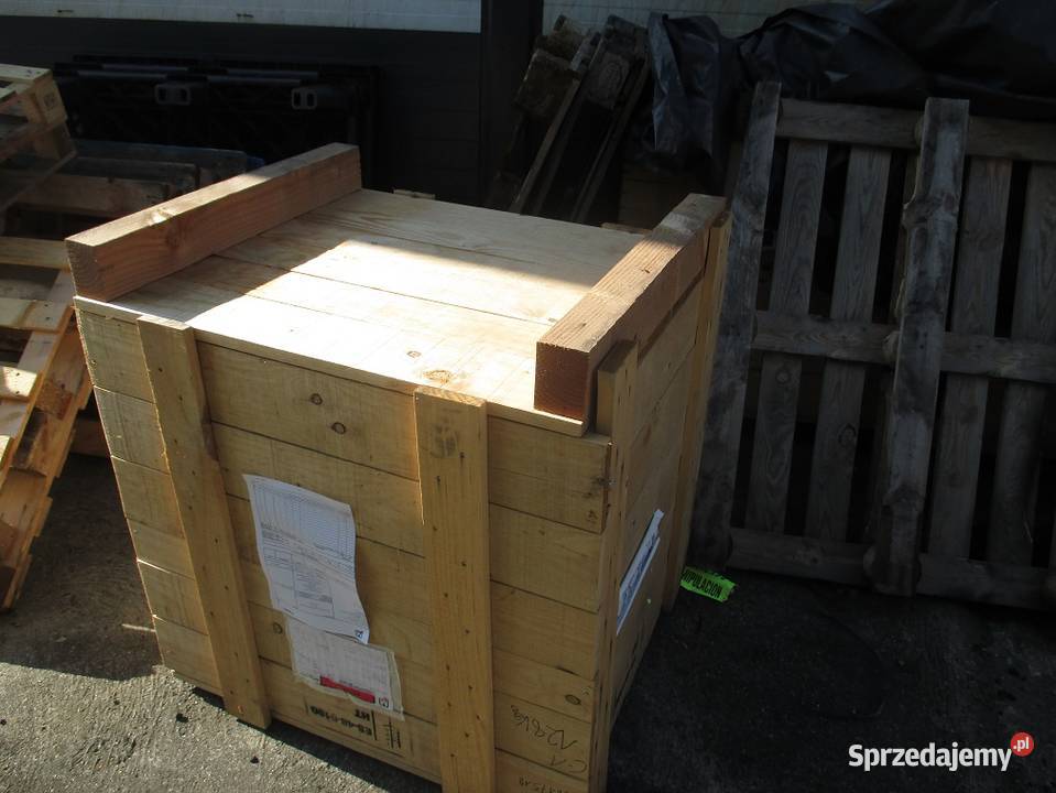 skrzynia drewniana transportowa