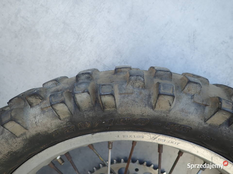 Koło Tył 18 x 185 Opona Tarcza Zębatka Yamaha YZ