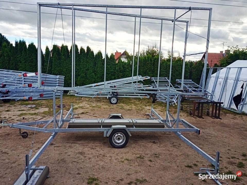 Nietypowa Wysoka Przyczepa Reklamowa 2x 50 x 25 Pozostałe Gdańsk