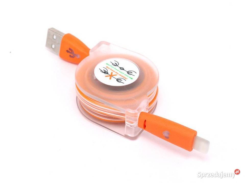 świecący przewód USB micro zmieniający kolory ze Zamość