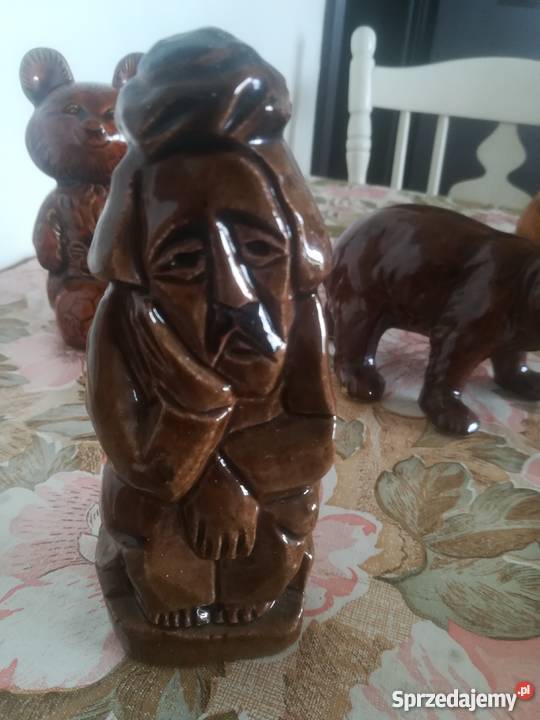 Figurki PRL tanio Ceramika i szkło