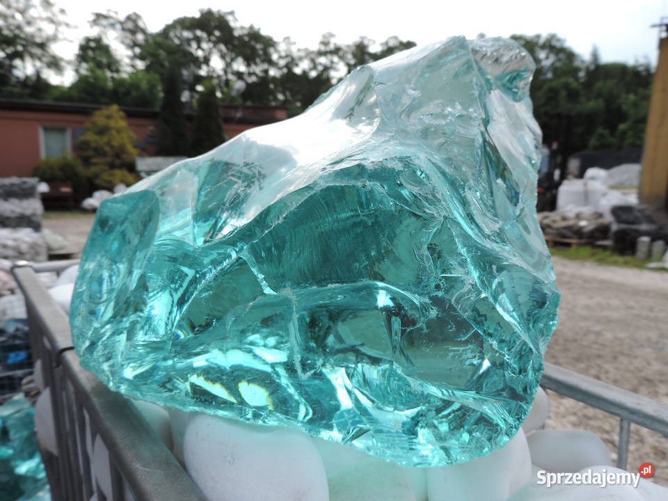 Bryły Szklane Kamień Szklany Kora Kamienna Biała sprzedam