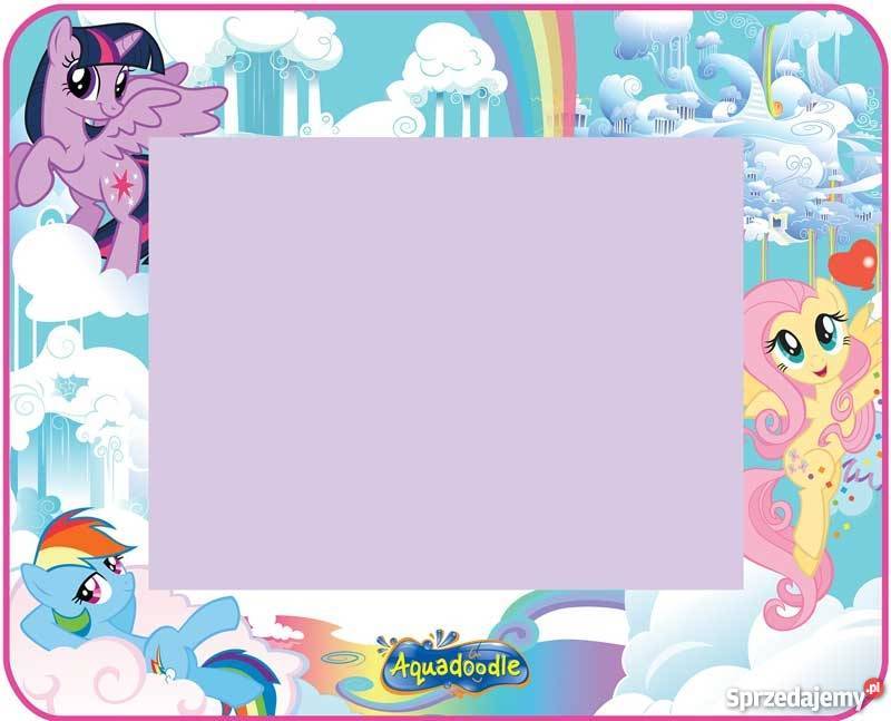 AQUADODLE Duża Mata Wodna My Little Pony KUCYKI
