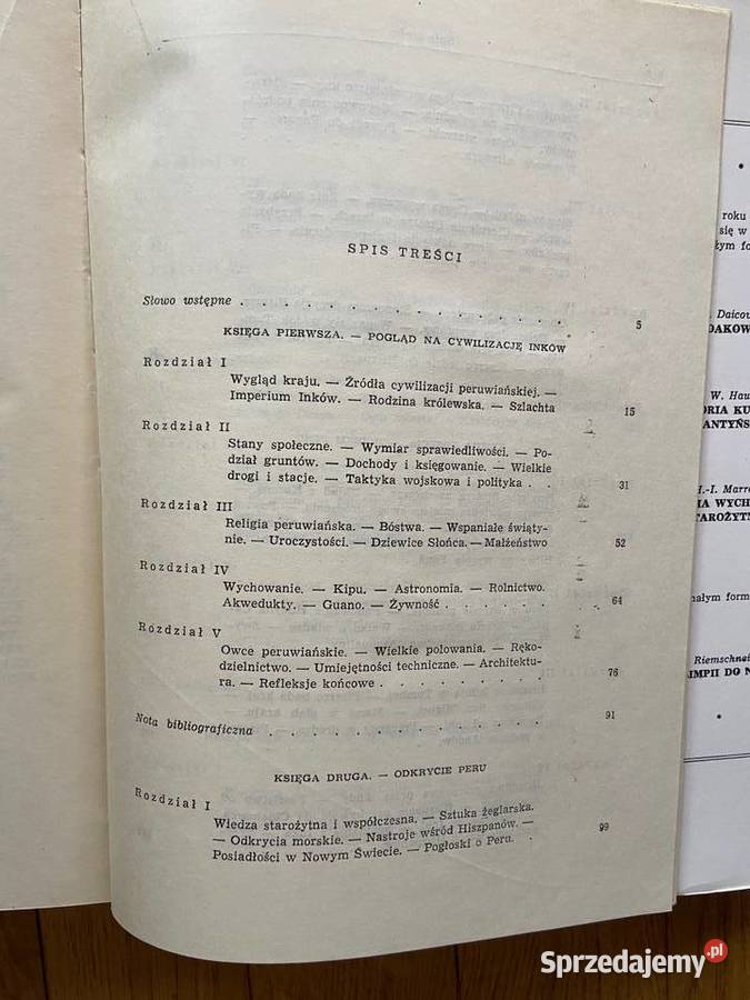 William H Prescott Podbój Peru twarda z obwolutą Katowice