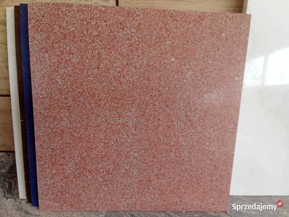 Konglomerat kwarcowy ROJO CASTILLA 40x40x12 Przemyśl