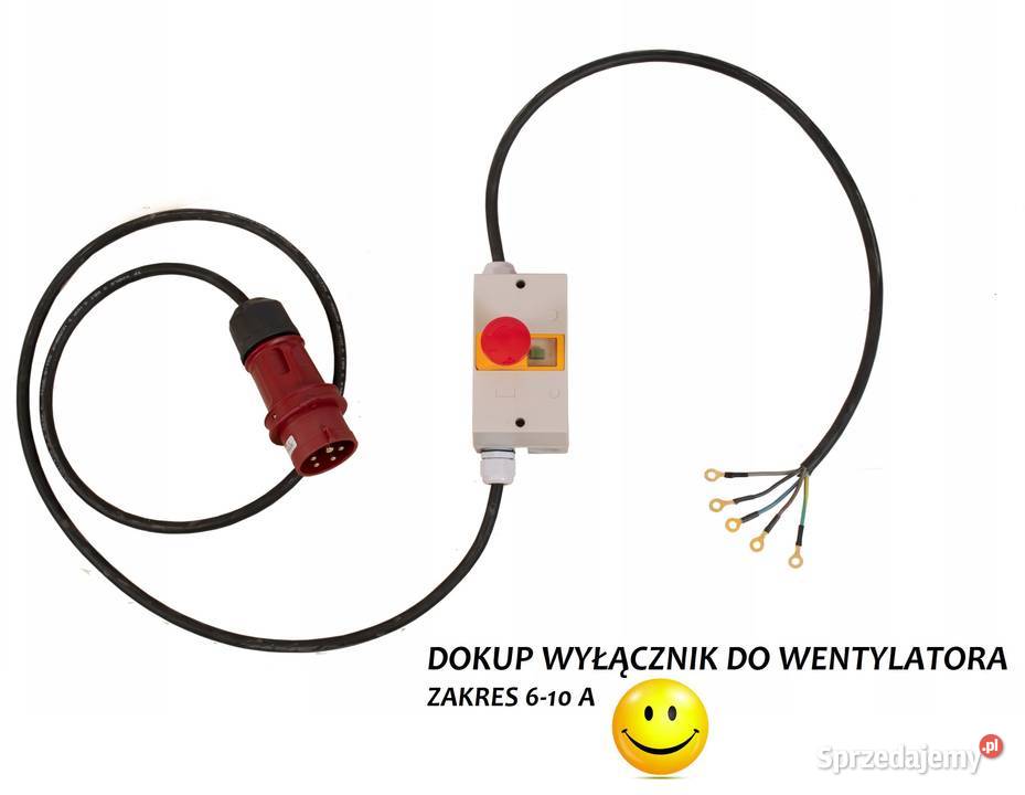 TERMOWENTYLATOR PRZEMYSŁOWY ODCIĄG DO TROCIN Skawina