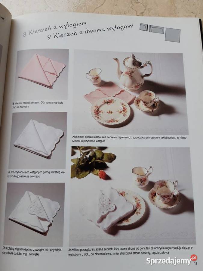 Składanie serwetek 80 pomysłów na pięknie śląskie Bielsko-Biała