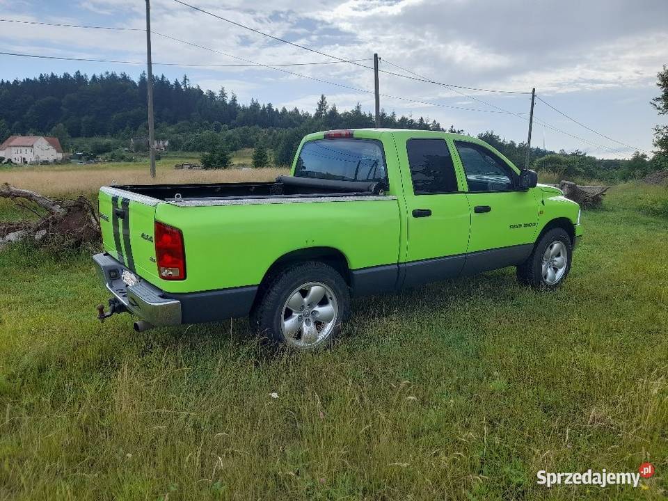 DODGE RAM 1500 4X4 MANUAL ZAMIANA dolnośląskie Wałbrzych